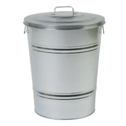 Vuilnisemmer taps, zink, 75 l