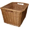Wasmand laag, wilgenteen, groot
