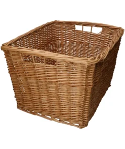 Wasmand laag, wilgenteen, groot