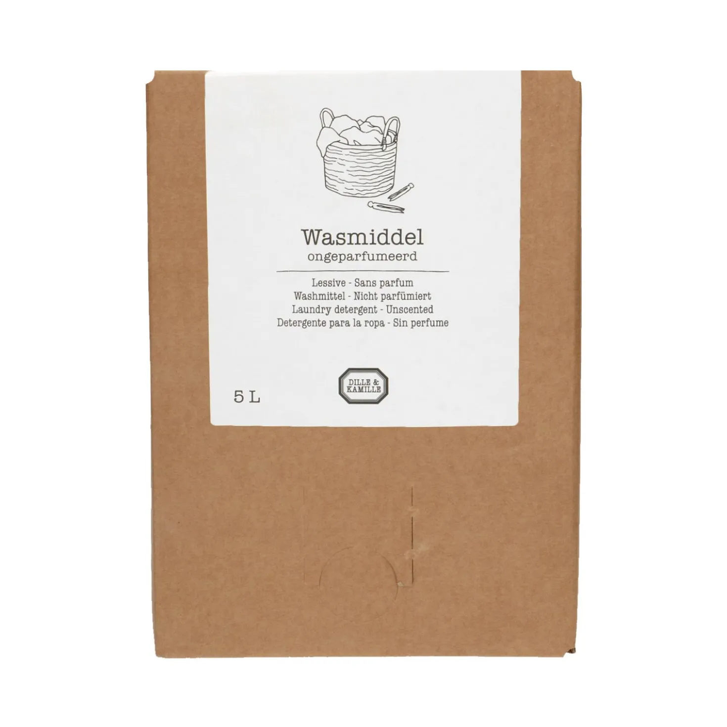 Wasmiddel, bag in box, 5 liter