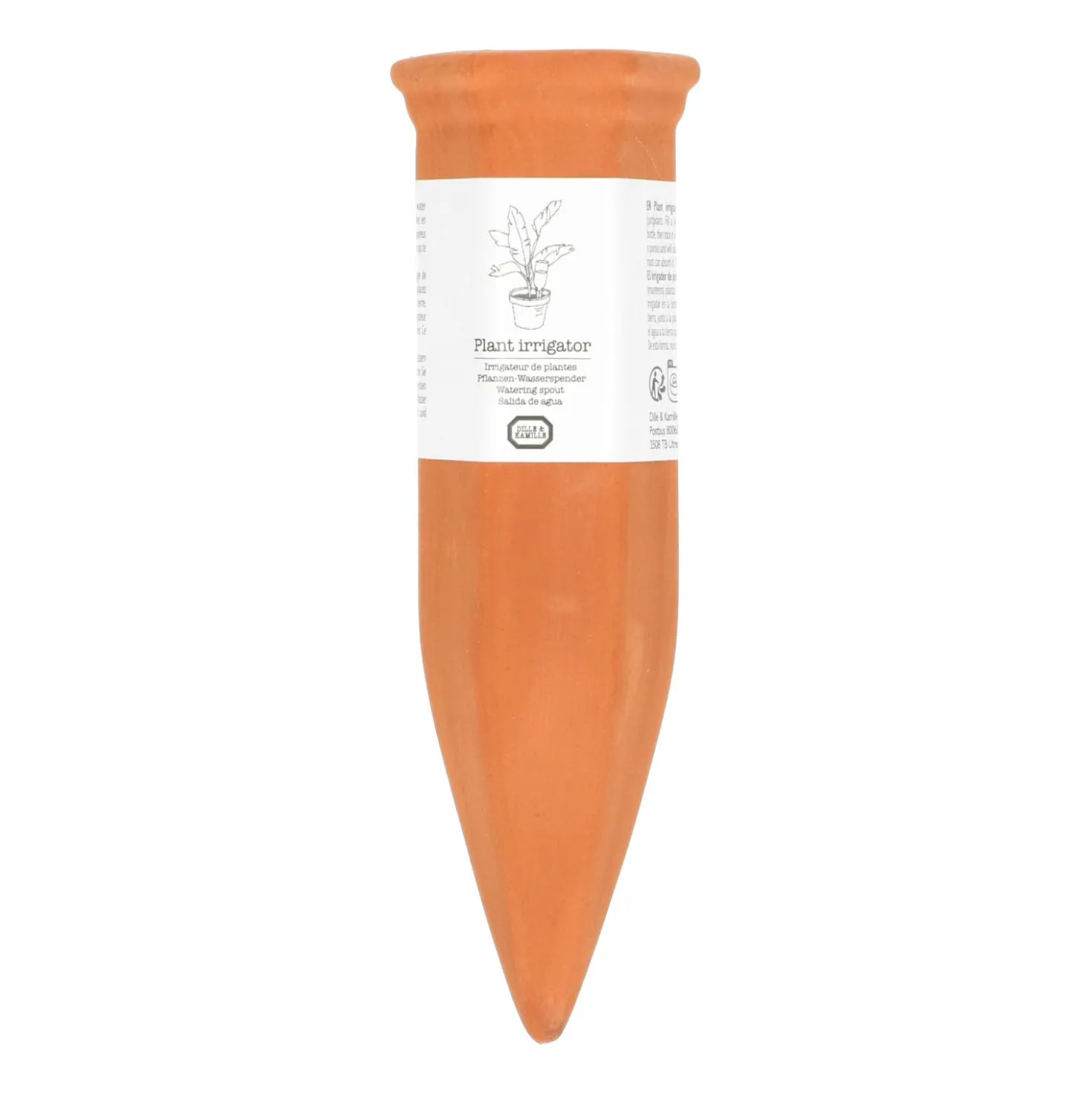 Waterdruppelaar, irrigator, terracotta, 17,5 cm