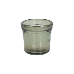Waxinelichthouder, gerecycled glas, groen, Ø7 cm