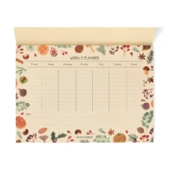 Weekplanner, specerijen, A4
