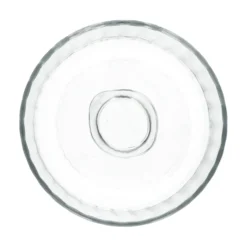Wijnglas, geribbeld glas, stapelbaar, 340 ml