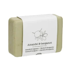 Zeep, amandel & bergamot, 150 gram
