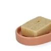 Zeepschaaltje, keramiek, terraroze, 7,8 cm x 5,8 cm