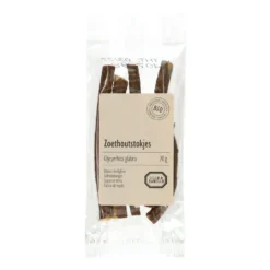 Zoethoutstokjes, biologisch, 20 g
